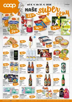 Náhled nabídky: Trefa Trefa leták - COOP naše super ceny platný od 08.04.2026