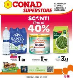 Anteprima dell'opuscolo Conad volantino Superstore Sicilia dal negozio Conad valido da 22/04/2026