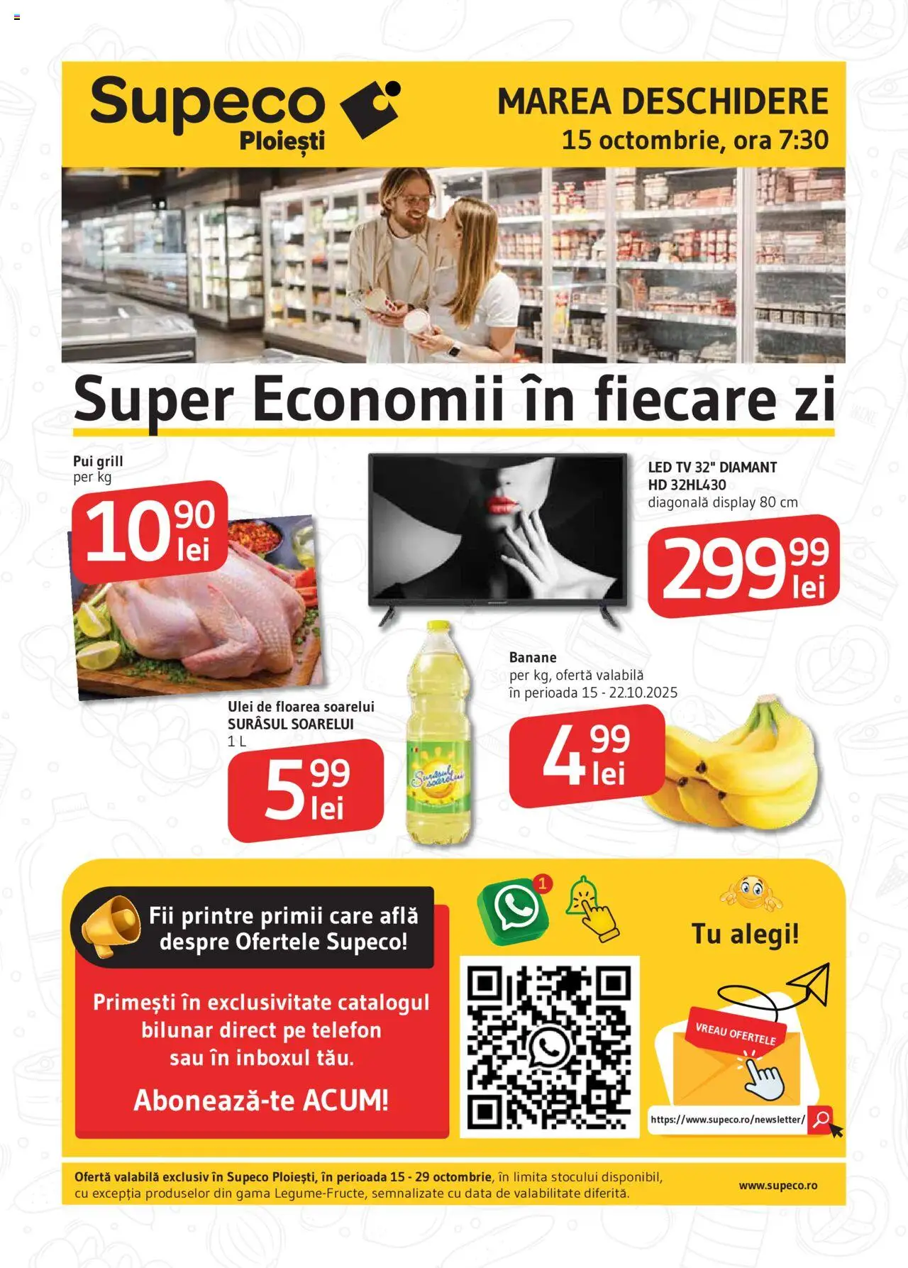 Supeco Catalog - Deschidere Ploiesti de la 15.10.2025 - Pagină 1