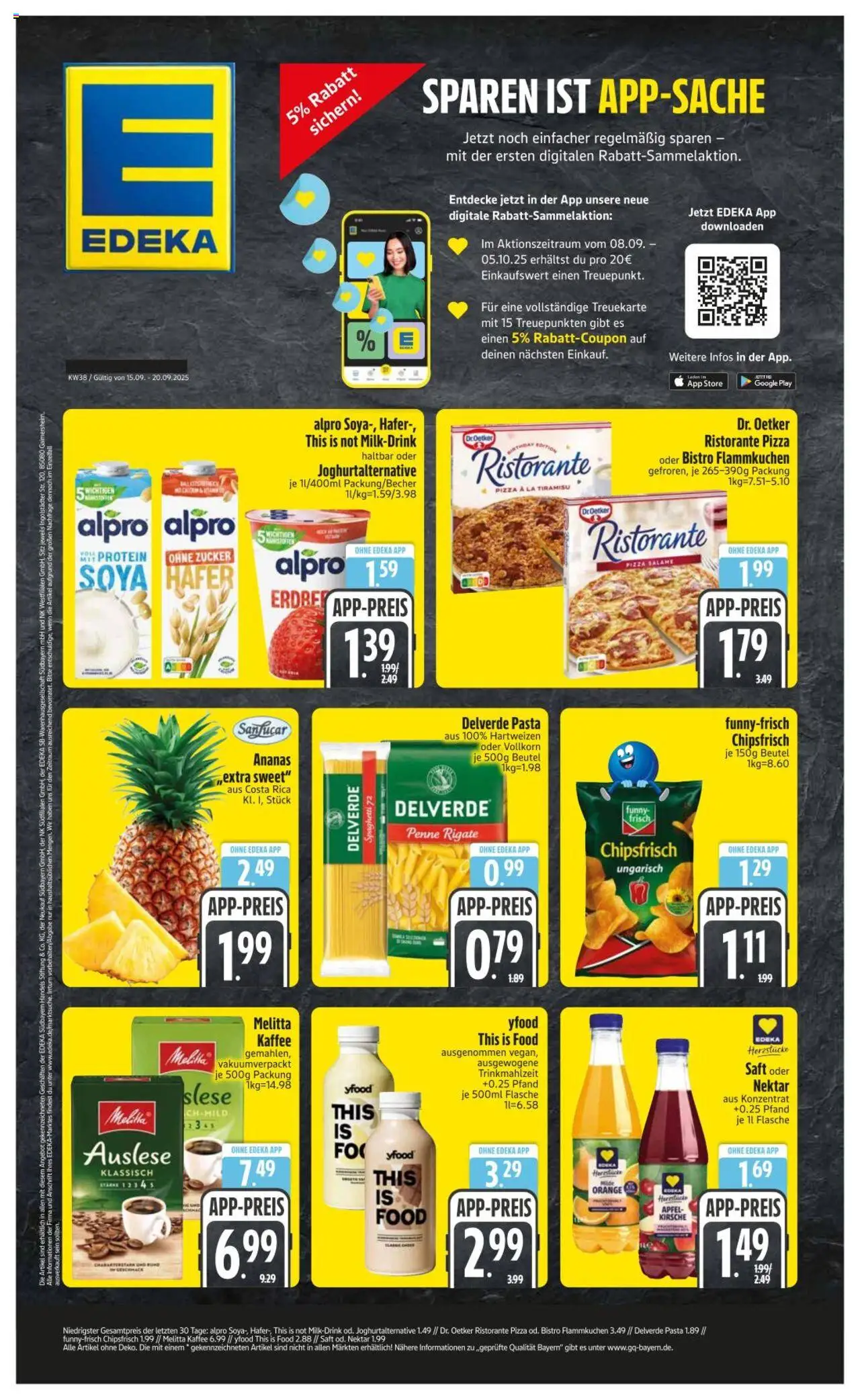 Edeka DE shop DE Folder geldig vanaf 14-09-2025 - Paginanummer 1