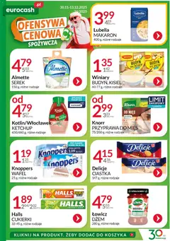 Pogląd gazetki "Ofensywa Cenowa Spożywcza" ze sklepu Eurocash ważnej od 30.11.2025