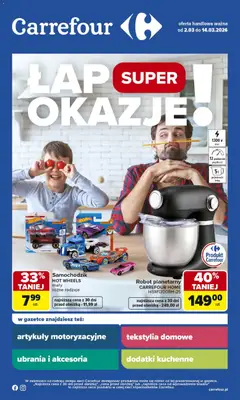 Pogląd gazetki "Carrefour gazetka - Łap super okazje" ze sklepu Carrefour ważnej od 02.03.2026