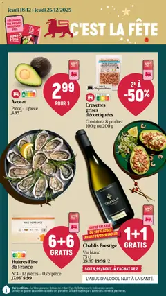 Voorbeeld van Folder de la semaine 51 van winkel Delhaize geldig vanaf 18/12/2025