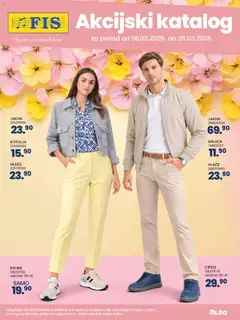 Pregled letka FIS katalog trgovine FIS vrijedi od 06.03.2026