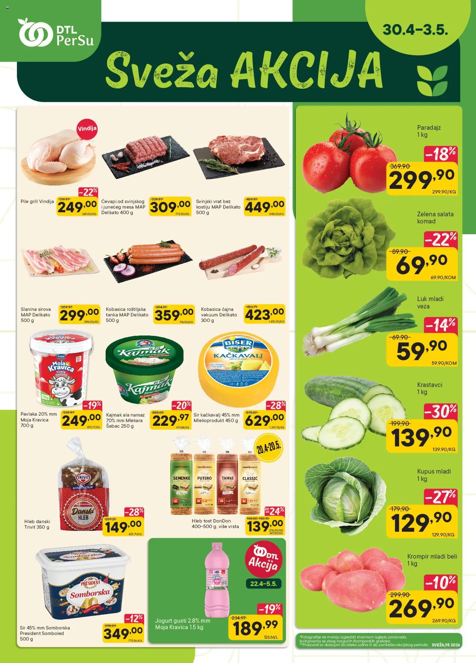 Pregled PerSu kataloga - važi od 30.04.2026