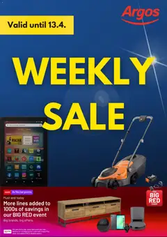 Preview of Argos Argos - Weekly offers valid from 07/04/2026