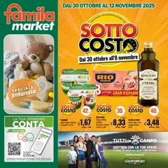 Anteprima dell'opuscolo Volantino Market dal negozio Famila valido da 30/10/2025