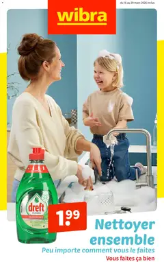 Prévisualisation de Wibra Publicité du magasin Wibra formulaire valide 16/03/2026