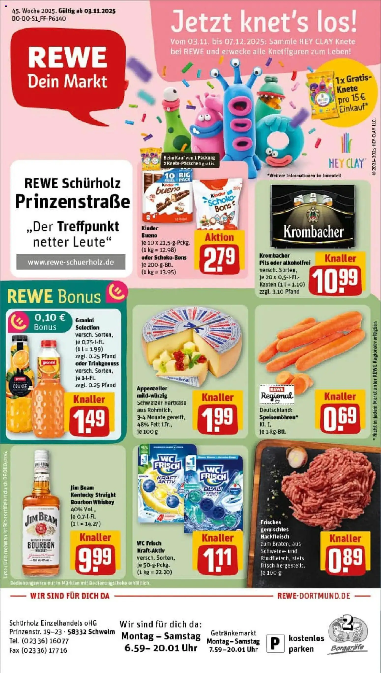 Vorschau von dem Prospekt des Geschäftes Rewe, gültig ab dem 02.11.2025