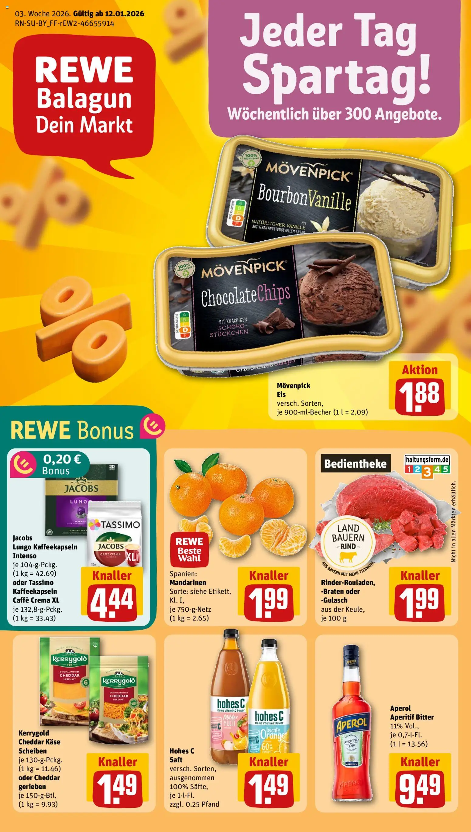 Voorbeeld van DE Folder van winkel Rewe DE geldig vanaf 12-01-2026