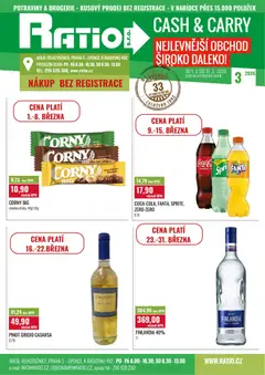 Náhled nabídky: Ratio Ratio leták platný od 01.03.2026