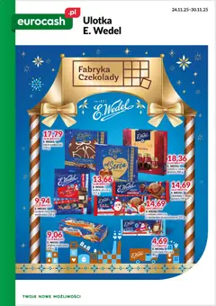 Pogląd gazetki "E. Wedel" ze sklepu Eurocash ważnej od 24.11.2025