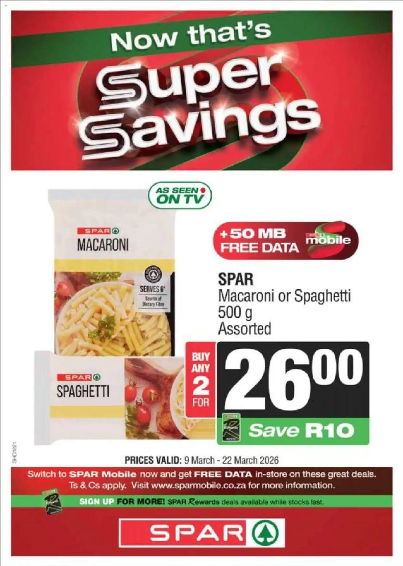 Preview of Spar flyer valid from 09/03/2026