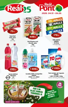 Reál - Reál Pont akciós újság megtekintése, amely érvényes 2026.04.15.-től
