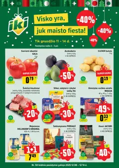 IKI parduotuvės leidinio Leidinys galiojančio nuo 2025.12.08 peržiūra