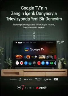 Arçelik Katalog 16.11.2025 - Broşürünün önizlemesi | Strana: 82