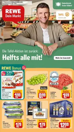 Vorschau von dem Prospekt des Geschäftes Rewe, gültig ab dem 07.09.2025