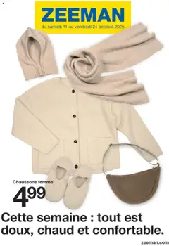Prévisualisation de Publicité du magasin Zeeman formulaire valide 11/10/2025