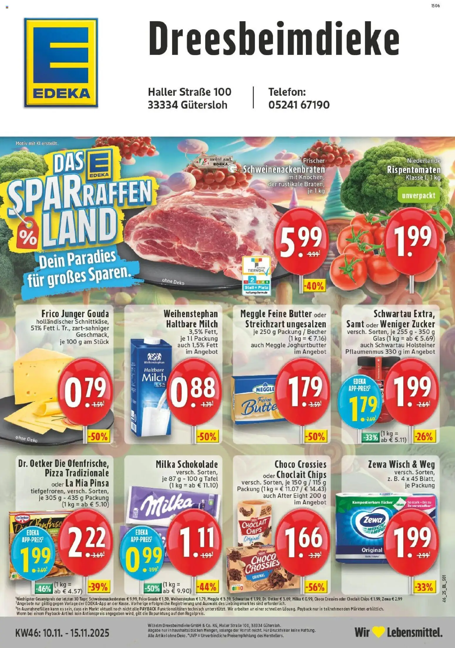 Vorschau von dem Prospekt des Geschäftes Edeka, gültig ab dem 10.11.2025