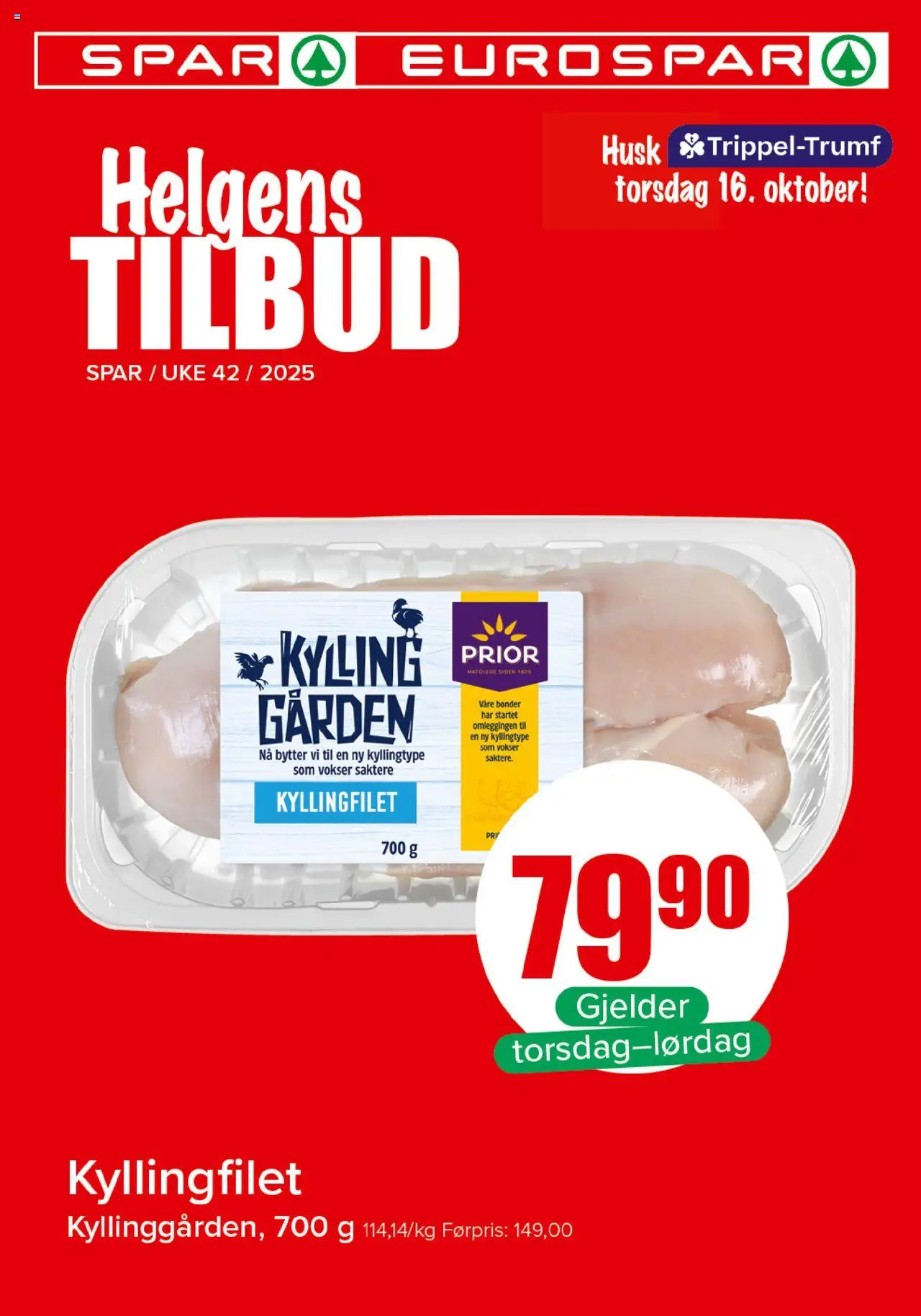 Helgens Tilbud Spar gyldig fra 16/10/2025 - Sidenummer 1