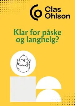 Forhåndsvis Clas Ohlson kundeavis fra butikk Clas Ohlson gyldig fra 01/04/2026