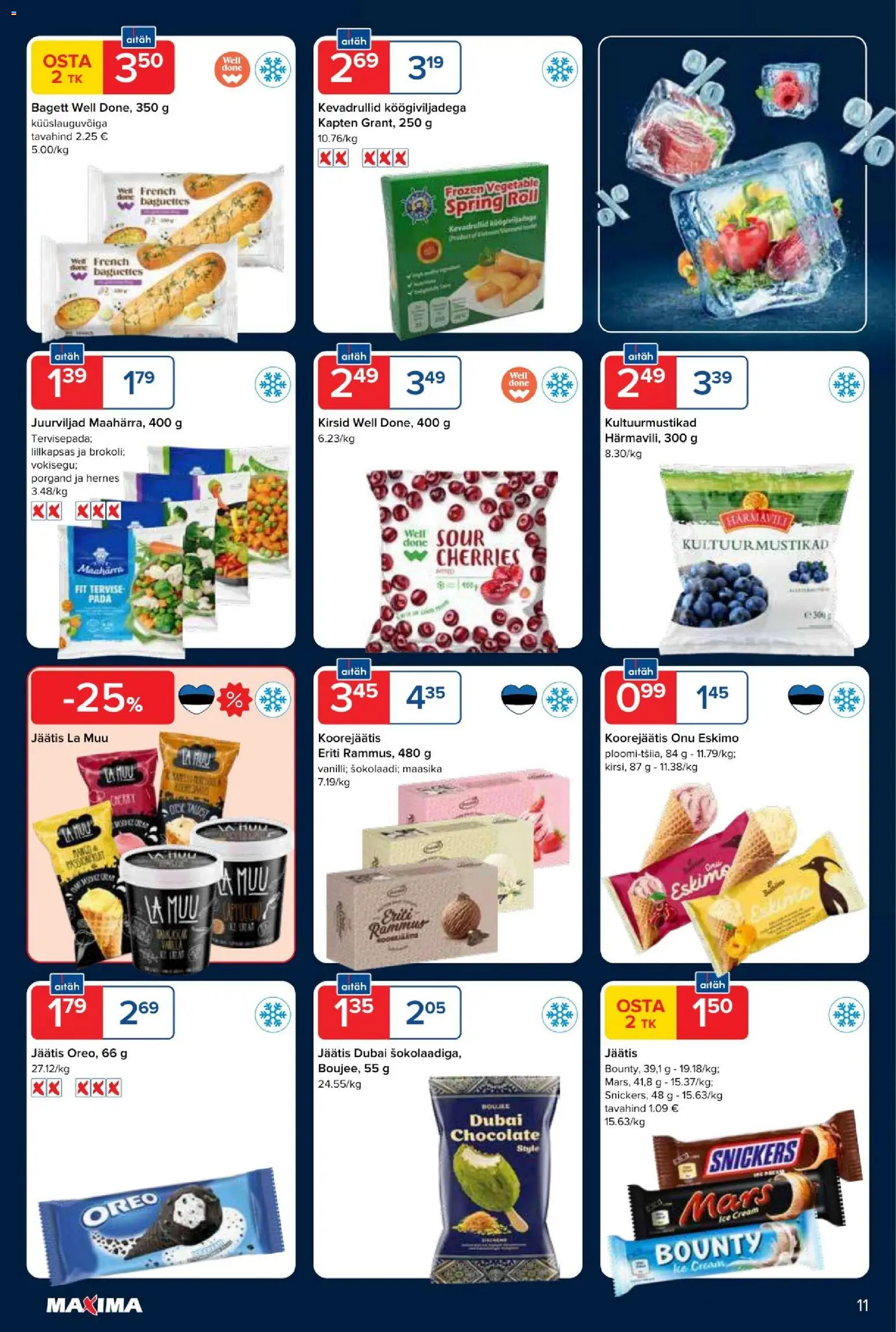 Maxima kliendilehe eelvaade alates 2026.01.06