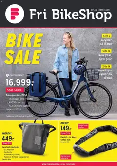 Eksempel på tilbudsavis Tilbudsavis fra butik Fri BikeShop gyldig fra 29/12/2025