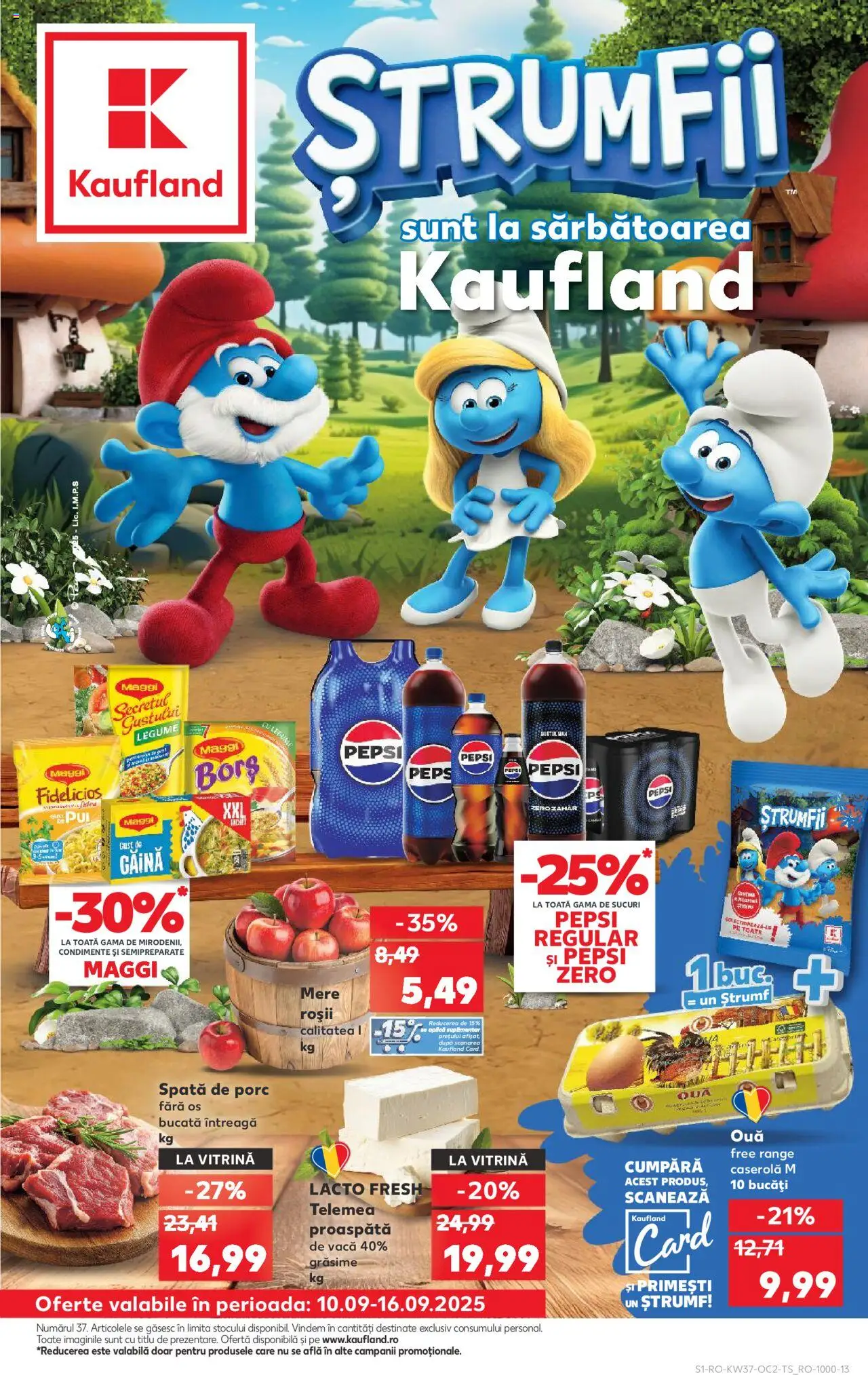 Kaufland RO aktuális szórólap, érvényes 2025.09.10.-től - 1 oldal