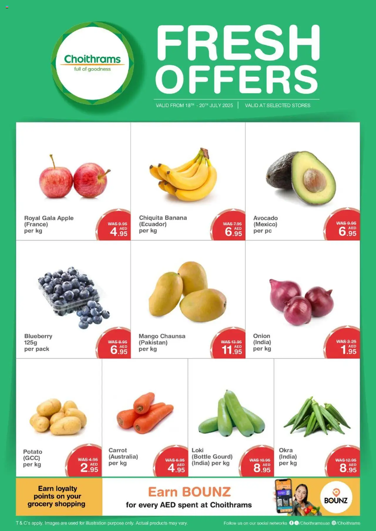 Catalogue Choithrams catalog - the latest offers and deals valid from 18 Jul, 2025 page 1 - Carrot