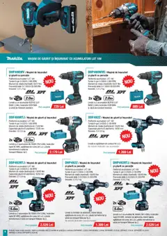 Previzualizarea de cataloage: Makita Catalog nou valabil de la 01.10.2025 | Pagina: 8
