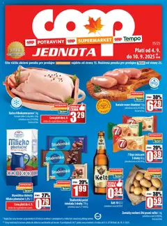 Náhľad COOP Jednota letáku platného od 04.09.2025