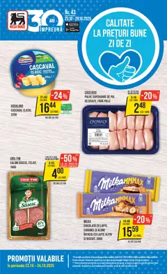 Previzualizarea de cataloage: Mega Image Catalog nou valabil de la 23.10.2025