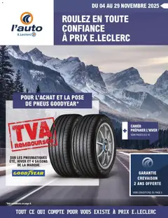 Prévisualisation de Catalogue du magasin l'auto E.Leclerc formulaire valide 04/11/2025