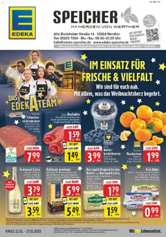 Vorschau von dem Prospekt des Geschäftes Edeka, gültig ab dem 22.12.2025
