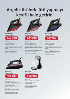 Arçelik Katalog 16.11.2025 - Broşürünün önizlemesi | Strana: 66