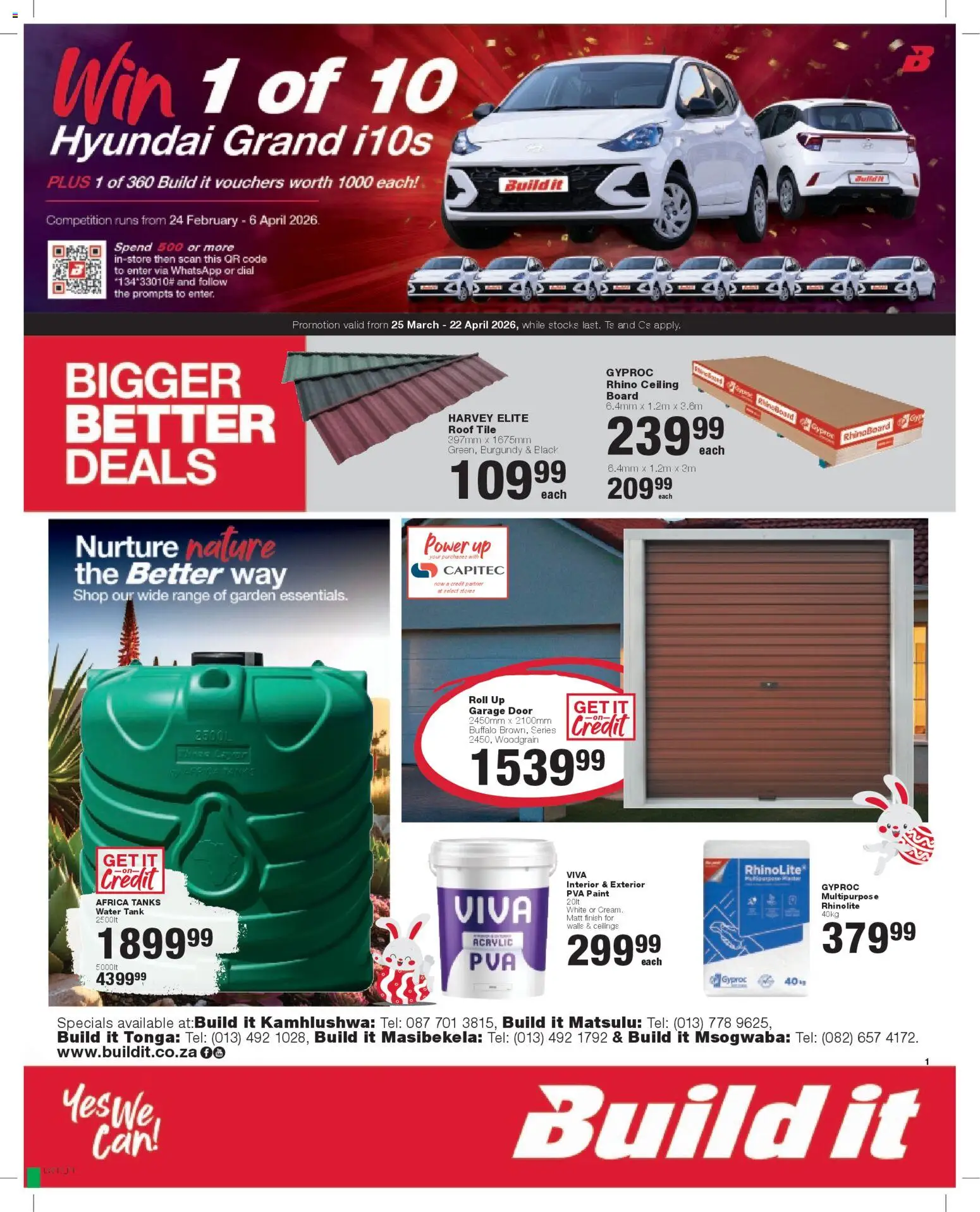 Preview of Build It flyer valid from 25/03/2026