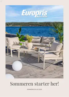 Forhåndsvis Europris Sommerkatalogen 2026 fra butikk Europris gyldig fra 24/03/2026