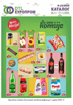 Pregled Europrom kataloga - važi od 05.11.2025