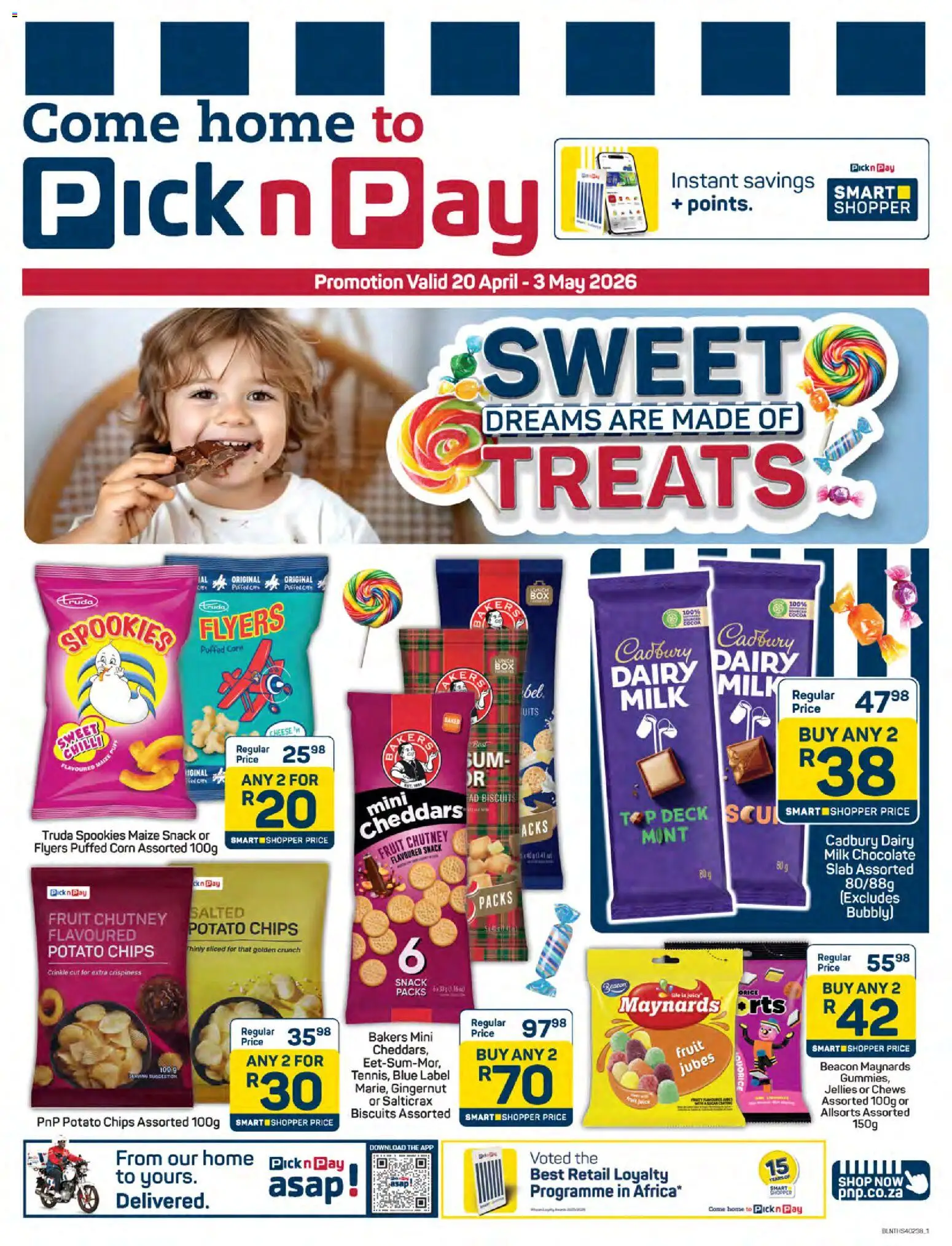 Preview of Pick n Pay flyer valid from 20/04/2026