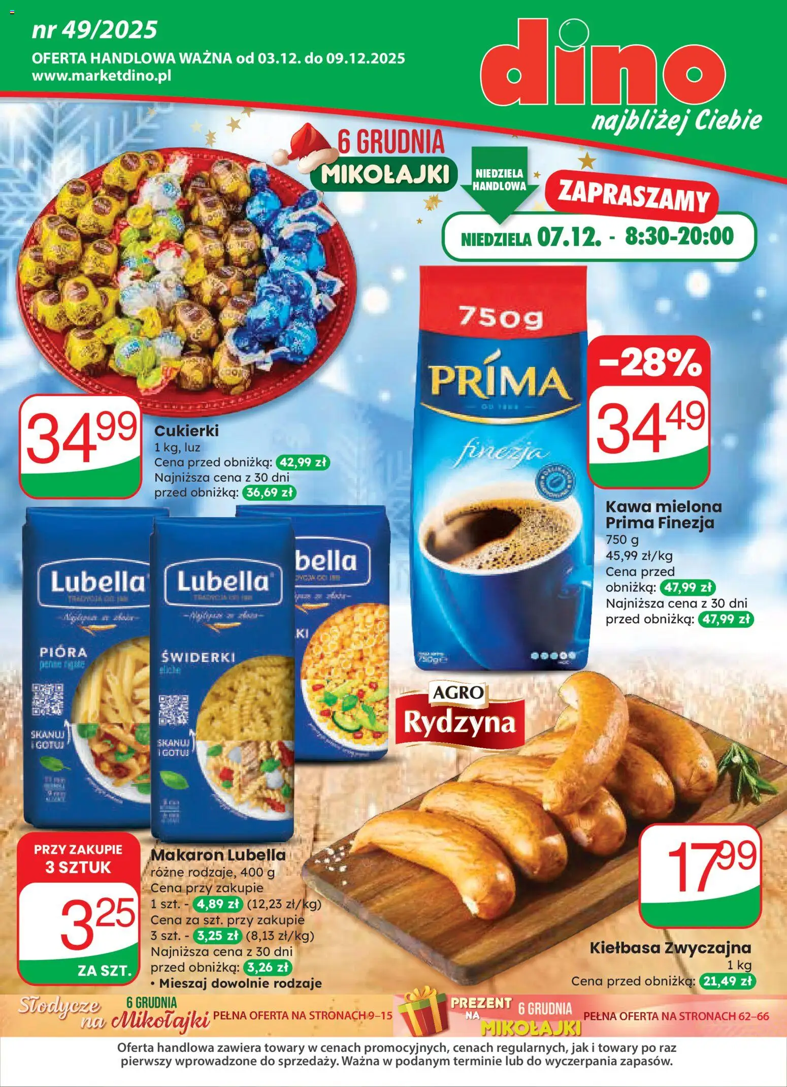 Pogląd gazetki "Gazetka" ze sklepu Dino ważnej od 03.12.2025