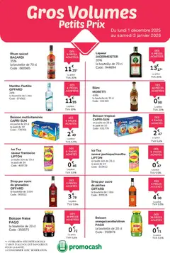 Prévisualisation de Catalogue du magasin Promocash formulaire valide 01/12/2025 | Page: 6