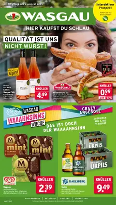 Vorschau von dem Prospekt des Geschäftes Wasgau, gültig ab dem 04.08.2025