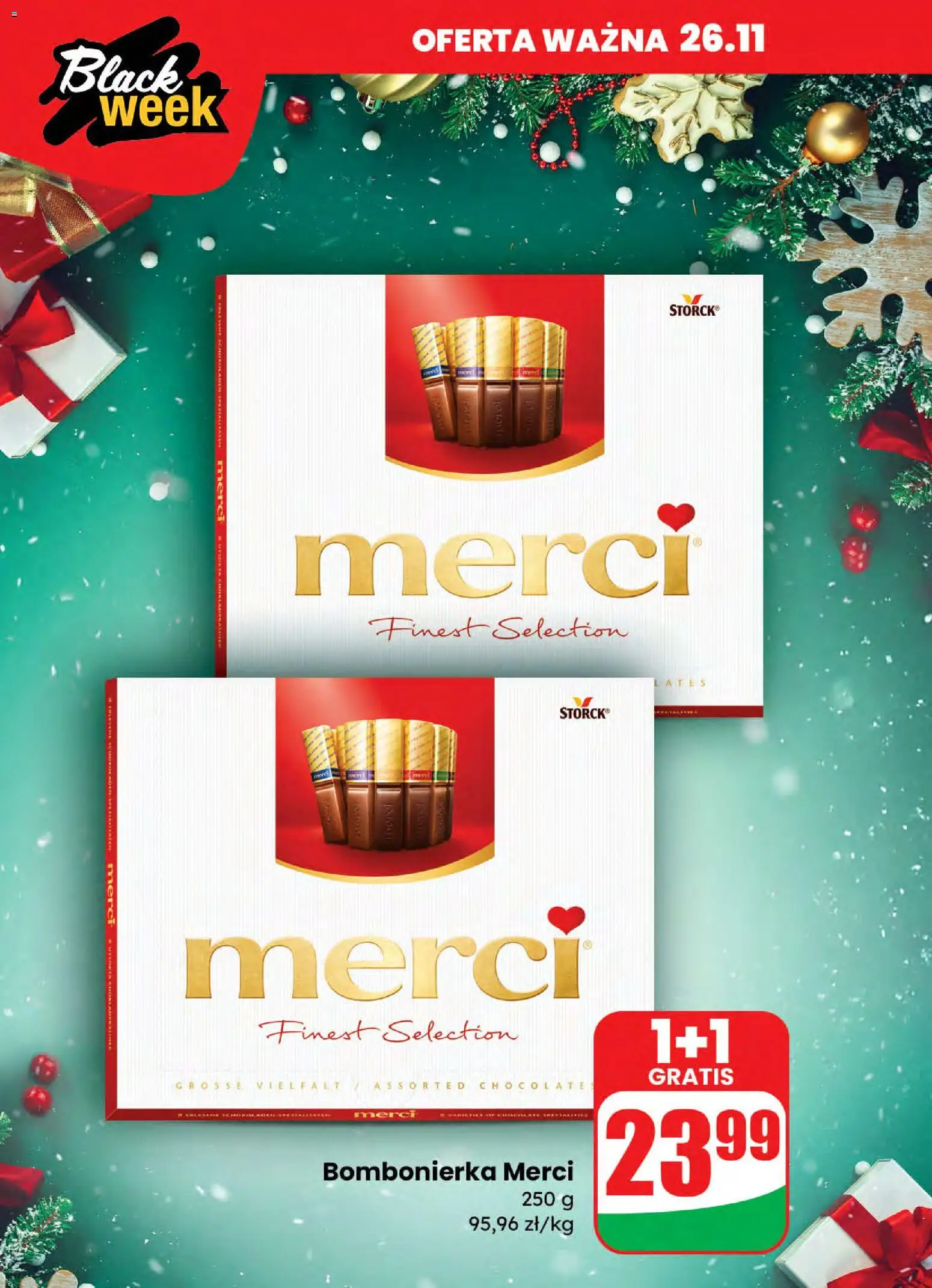 Pogląd gazetki "Black Friday" ze sklepu Dino ważnej od 26.11.2025