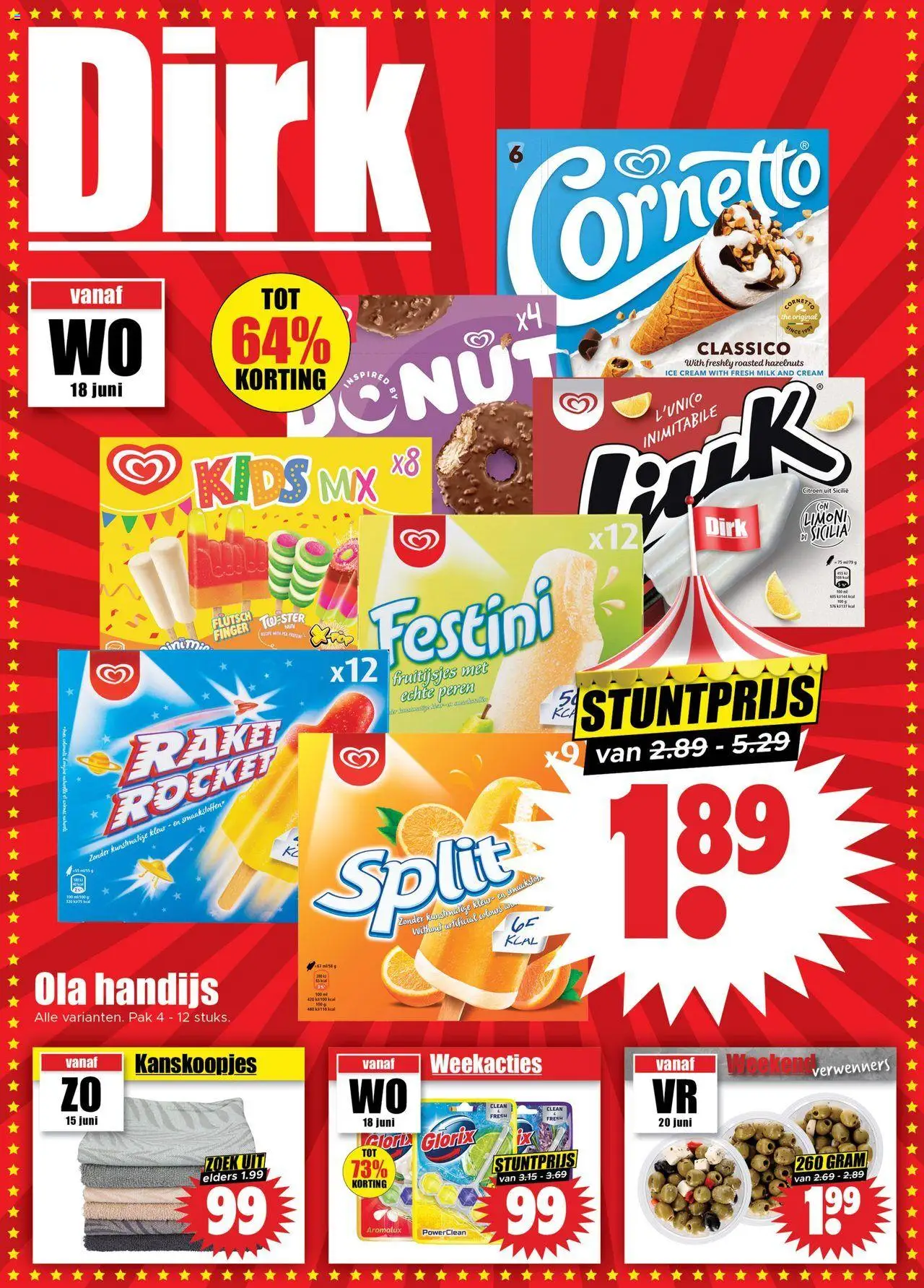 Dirk shop Folder week 25 geldig vanaf 18-06-2025 - Paginanummer 1