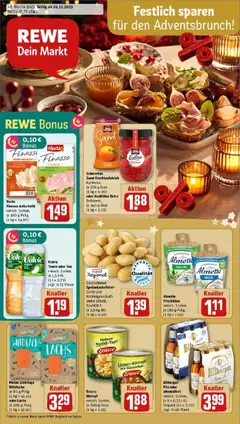 Vorschau von dem Prospekt des Geschäftes Rewe, gültig ab dem 23.11.2025