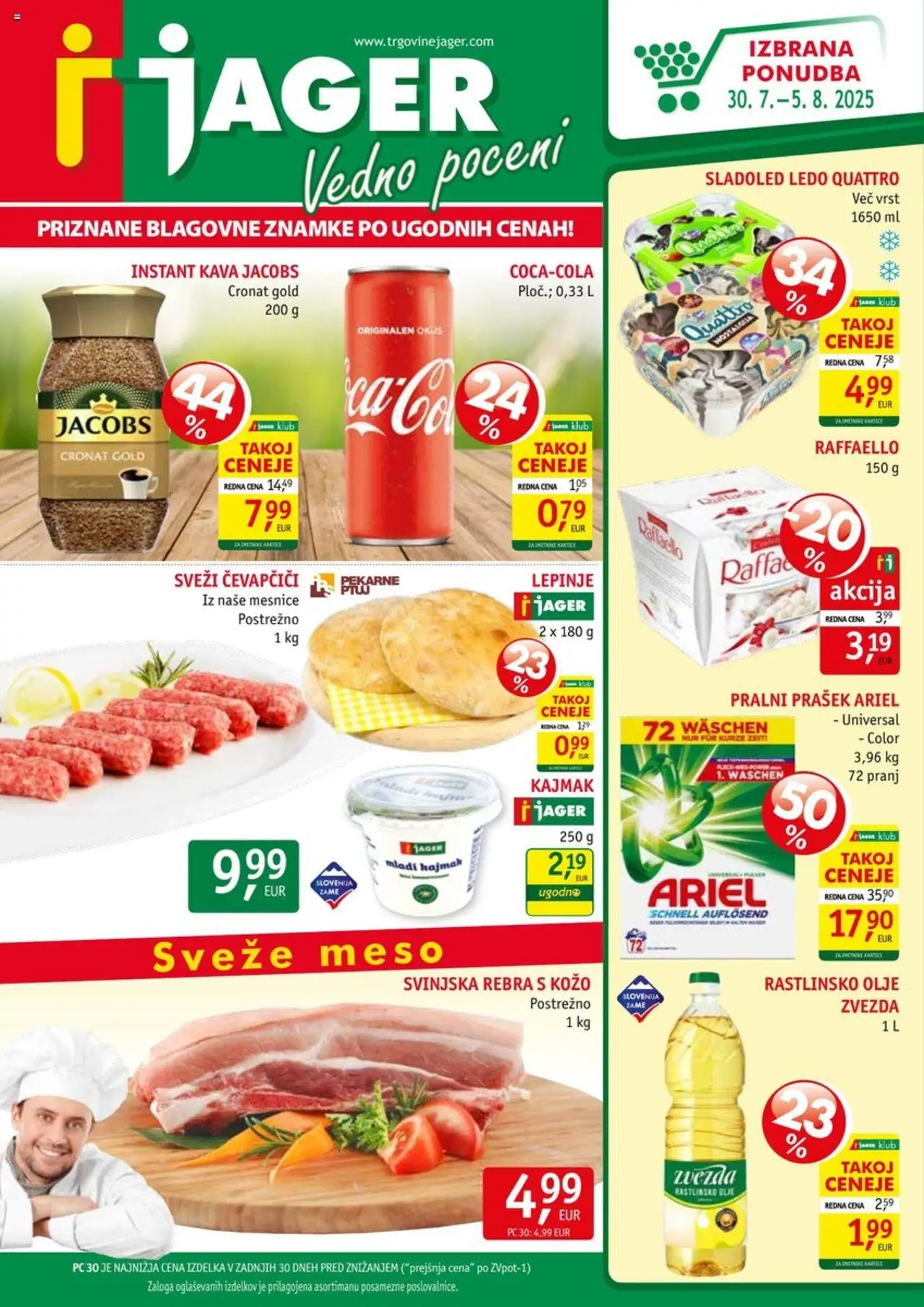 Jager Katalog od 30.07.2025 - aktualna ponudba - stran 1