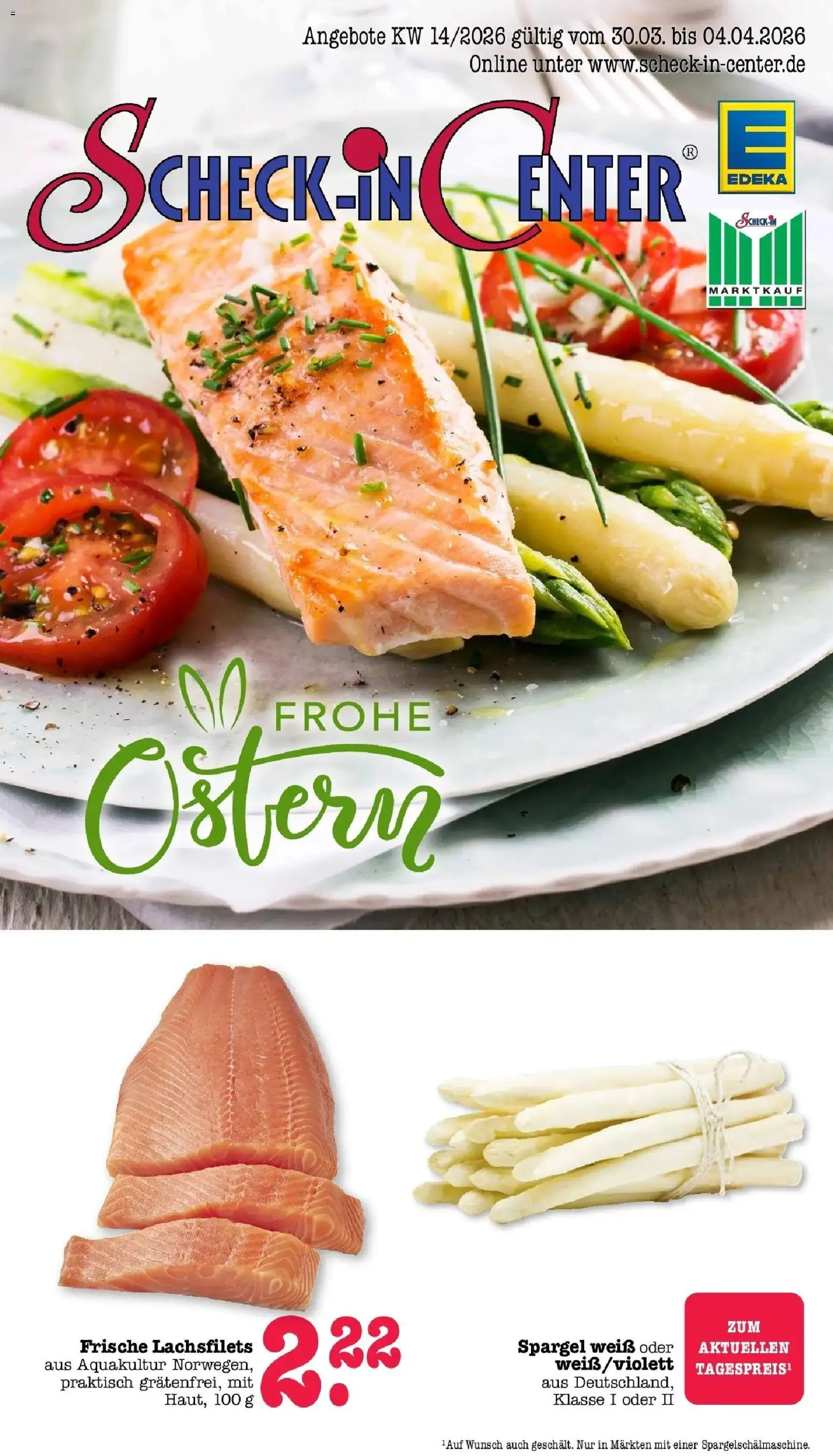 Vorschau von dem Prospekt des Geschäftes E center, gültig ab dem 30.03.2026