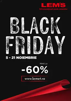 Previzualizarea de cataloage: Lem’s Black Friday valabil de la 05.11.2025