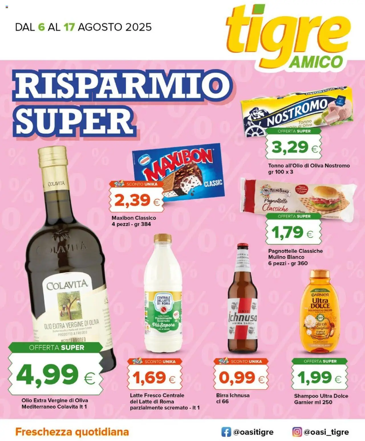 Volantino Tigre valido da 06/08/2025 numero di pagina 1