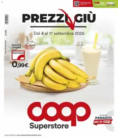 Anteprima dell'opuscolo Volantino Superstore - Milano dal negozio COOP valido da 04/09/2025